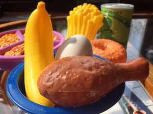 Plastic food, anybody?